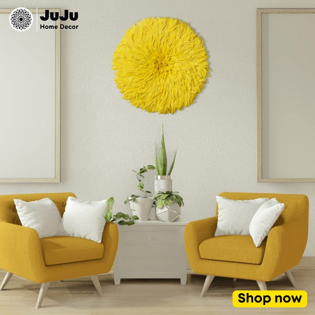 Yellow Juju Hat - Solar Plexus Chakra: Clarity, Intellect, Confidence
